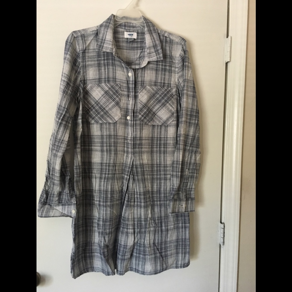 Shirt-dress.